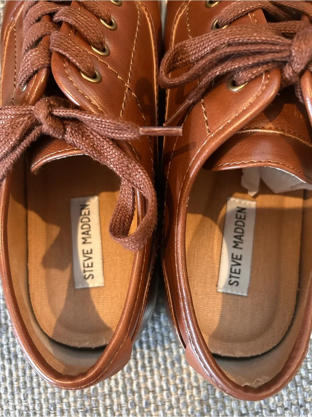 Steve Madden brown leather